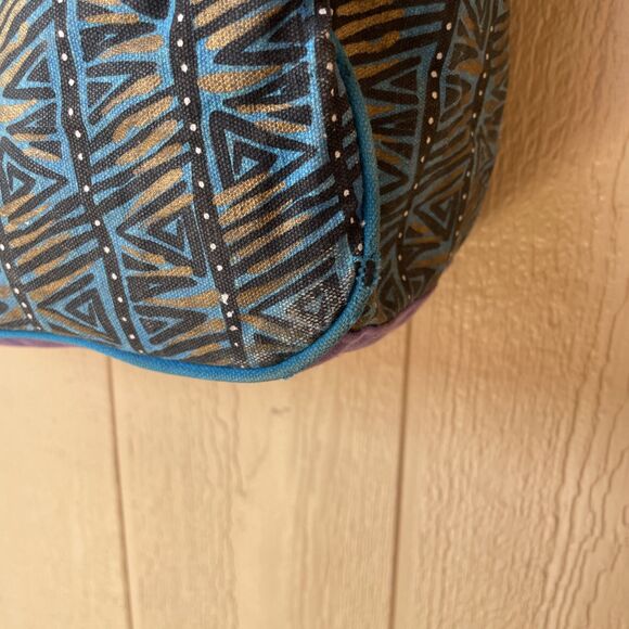 Vtg Laurel Burch Colorful Horses Mares EXTRA LARGE Shoulder Tote Beach Bag - Picture 11 of 16